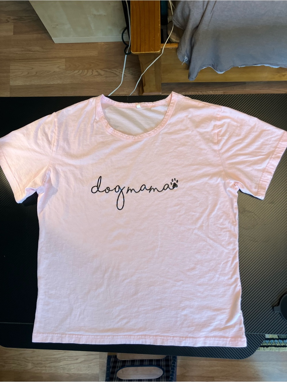 Dog Mama Pink Graphic Tee